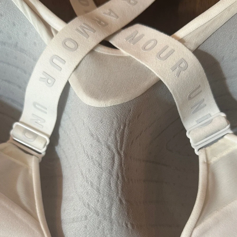 Under Armour White Crossback Light Support Sports Bra. NWT. Size XXL - Picture 9 of 10